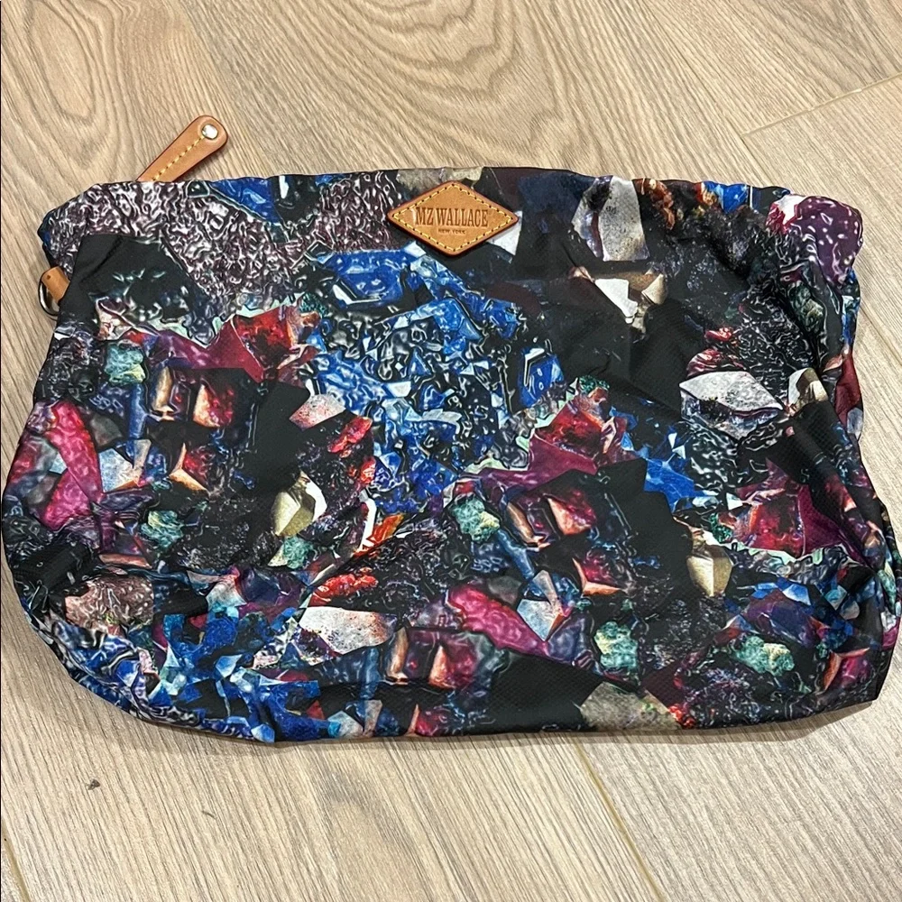 MZ Wallace Quilted Multicolor Patterned Tote Bag